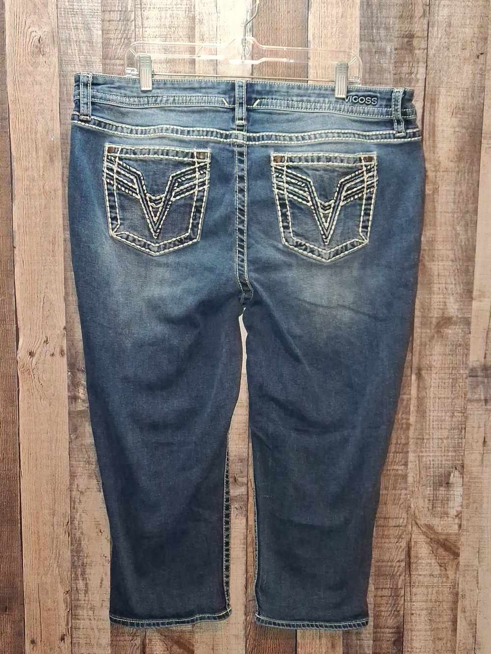 Women's Plus Size VIGOSS Capri Jeans Size 20